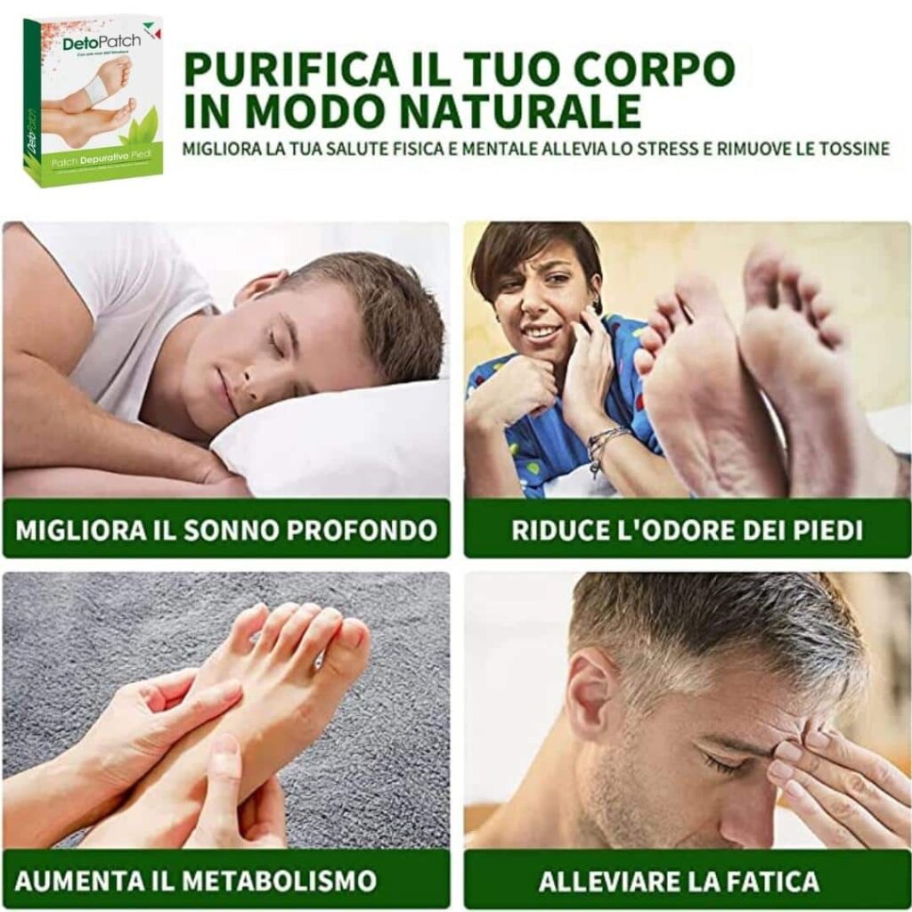 cerotti detox piedi